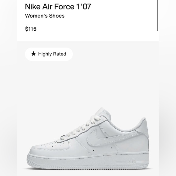 Nike Air Force 1 ‘07 Gently Worn - Picture 1 of 15